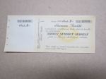 1 mk shekki / Suomen Pankki nr D 123739 -
