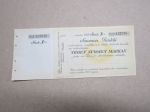 1 mk shekki / Suomen Pankki nr D 123738 -