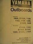 Yamaha 100A E115A 115B 115C 115F 130B L130B 140B Huolto-ohjekirja v. 1999