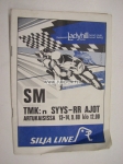 Syys-RR Ajot Artukaisissa 13-14.91980 -käsiohjelma