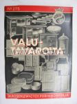 W. Rosenlew & Co Oy Porin Konepaja Valutavaroita 1938 luettelo nr 275