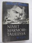 Nimet marmoritaulussa