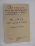 Om juveler och ädla stenar