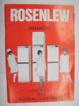 Rosenlew Hinnasto 1968 Kotitalouskoneet ja maatalouskoneet