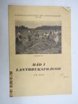 Råd i Lantbruksfrågor år 1943