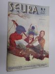 Seura 3. 3. 1948 nr 9 sis. mm. seur. artikkelit / kuvat / mainokset; Helsingin rautatieaseman torni, Amerikan Salainen Palvelu, trokariratsia, Oy Harmonikka -mainos