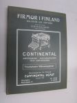 Firmor i Finland 1929 - Balanser och kritiker