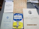 Lingiadit (P.H. Ling) Tukholma 1949 -ohjelmakirjat, osallistujainformaatiota ym.