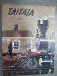 Taitaja 1964 nr 5, koeajossa SRM kilparata, testissä Taifun Orkan, uusi metallinen autorakennussarja (Hubley Manufacturing Co.) Ohjeet: mäkiauto, sulhaspeili