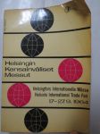 Helsingin kansainväliset messut 1964 / Helsingfors internationella mässa / Helsinki international trade fair -luettelo