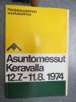 Asuntomessut Keravalla 12.7.-11.8. 1974