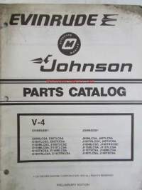 Evinrude-Johnson 1979 Parts Catalog V-4, katso tarkemmat mallimerkinnät kuvista.