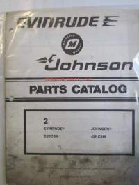 Evinrude-Johnson 1979 Parts Catalog E-4 HP, katso tarkemmat mallimerkinnät kuvista.