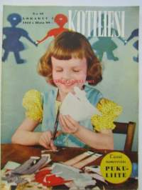 Kotiliesi 1953 nr 19 -mm. Suoria sanoja pesemisestä, Pois jyrsijät puutarhasta, Peruspuku uusi seitsemän kertaa viikossa, Uuden varjostimen hetki, Kotitalous