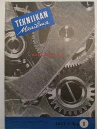 Tekniikan Maailma 1957 nr 1 -mm. Perhevene IV kevääksi, Norman Nippy de Luxe, Alustan huolto maksaa vaivan, Koekuvassa Voigländer Vitessa T, Koeajaossa Renault