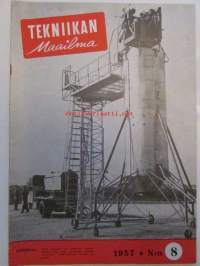 Tekniikan Maailma 1957 nr 8 -mm. Kannessa Snecma 