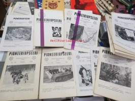 Pioneeriupseeri - 18 kpl 1960- ja 1970-lukujen julkaisuja