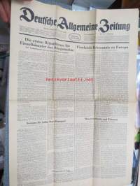 Deutsche Allgemeine Zeitung 19.7.1944, saksalainen II Maailmansodan  aikainen päivälehti, sis. mm. Die Ersten Ritterkreuze für Einzelkämpfer der Kriegsmarine,