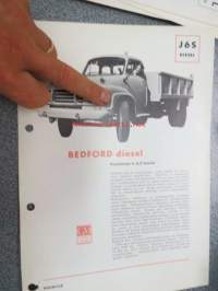 Bedford J 6 S diesel - teknilliset tiedot -myyntiesite