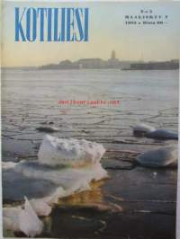 Kotiliesi 1955 nr 5 -helmikuu mm. Keurunselän rannat kutsuvat jälleen, Hilda Kontturi tyyliä kotikutoiseen, Dagmar karpio, Kääretorttu, , Katso kuvista tarkempi