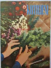 Kotiliesi 1955 nr 21  marraskuu -mm. Ongelmalapsi, Säilytystilat mittojen mukaan Emäntä Maire Härmälä, , Muotia, ruokaohjeita yms ajankuvaa syksy 1955
