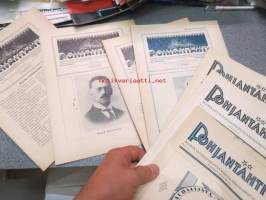 Pohjantähti - Suomen raittiin opiskelevan nuorison äänenkannattaja -lehtiä 1930 nrot 1-4, 1929 nrot 5-9