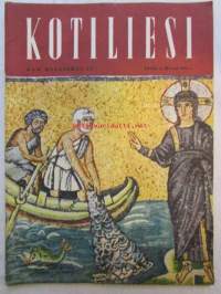 Kotiliesi 1956 nr 6 maaliskuu -mm. Iloisia tupsulakkeja, Hiekkauunin leipää Islannissa, Puujalkamökki, Tohtori Riitta Pylkkänen Kansanpuvun alkulähteiltä,