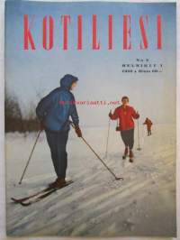 Kotiliesi 1956 nr 3 -mm. Puhtaus on puoli viehkeyttä, Verholeikki, Arkipöydän iloinen liina, Kannattaako henkivakuutus, Yk:n Päämäärä, Äiti