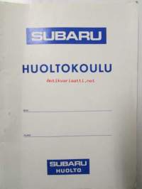 Subaru - Huoltokoulu (Legacy, Justy)