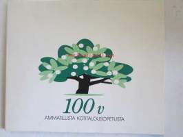 100 v. Ammatillista kotitalousopetusta