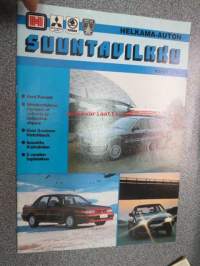 Helkama-Auton Suuntavilkku kevät 1989 -asiakaslehti