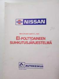 Nissan EI-polttoaineen suihkutusjärjestelmä - korjaamokäsikirja, katso kuvista tarkemmin sisältöä