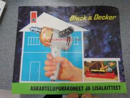 Black & Decker askarteluporakoneet ja lisälaitteet -myyntiesite