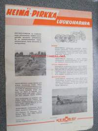 Heinä-Pirkka luokoharava -myyntiesite