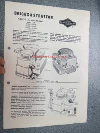 Briggs & Stratton 92500-92598, 92900-92998, 110908-110998 -käyttö- ja huolto-ohje