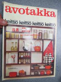 Avotakka 1969 nr 9 sis. mm. seur. artikkelit / kuvat / mainokset; Erikoisnumero - Keittiö
