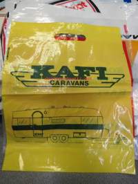 Kafi Caravans -muovikassi