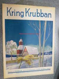 Kring krubban 1953 - Illustrerad jultidning för barn -joululehti