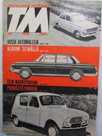 Tekniikan Maailma 1961 nr 10 -mm. Pihinästä pauhua eli autovahvistin matkaradiota varten, Automaattiset diaprojektorit ( Agfa Diamator H ja M, Braun D-40,