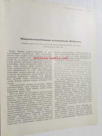 Mäntytavaroittemme arvostelusta Belgiassa esitelmä, jonka tri H. Brommels piti Suomen Sahateollisuusmiesten Yhdistyksen vuosikokouksessa 27/III 1929, ylipainos