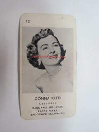 Donna Reed -filmitähti-korttipelin kuva / pelikortti -moviestars / playing cards -picture
