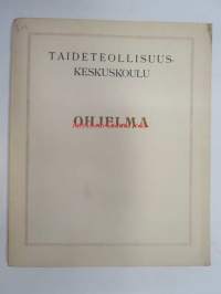 Taideteollisuuskeskuskoulu - Ohjelma