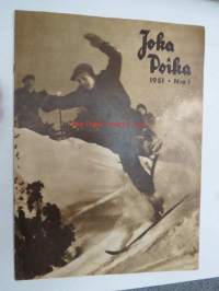 Joka Poika 1951 nr 1 -lehti pojille