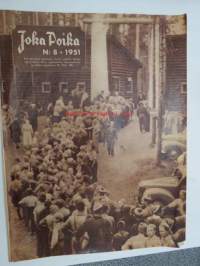 Joka Poika 1951 nr 8 -lehti pojille