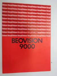 Bang & Olufsen Beovision 9000 -käyttöohjeet