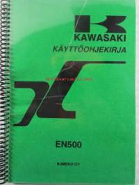 Kawasaki EN500 moottoripyörä -käyttöohjekirja