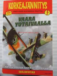 Korkeajännitys 1985 nr 10 - 4 rajua sotaseikkailuja sarjakuvina