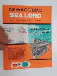 Nevage / BMC Sea Lord 5,1 Litre Marine Diesel Engine -venemoottorin myyntiesite