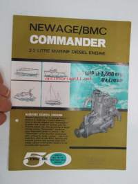 Nevage / BMC Commmander 2,2 Litre Marine Diesel Engine -venemoottorin myyntiesite