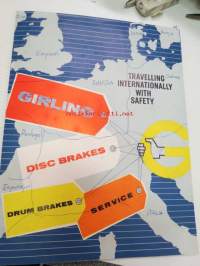 Girling Disc brakes, Drum brakes, Service -esite